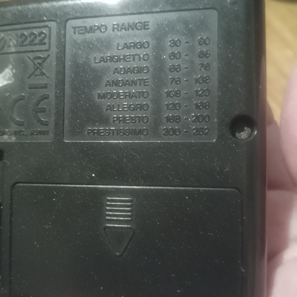 Korg TM-50 PW Combo Tuner/Metronome Black - Picture 8 of 10